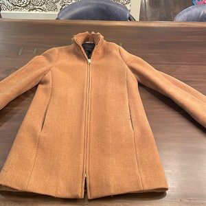 Camel Peacoat J Crew